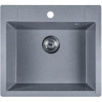 Кухонная мойка Reflexion Cubi RX1555GR 55x50 см, гравий