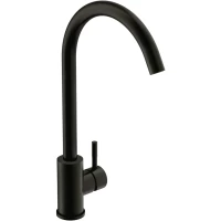 Смеситель для кухни Cersanit Como A68243 черный матовый