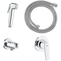 Гигиенический душ Grohe BauFlow 29328000 со смесителем, хром