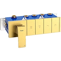 Смеситель для ванны Raglo R02.274.03 встраиваемый, золотой матовый