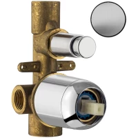 Скрытая часть Plumberia Selection IXO INT0036CS матовый хром