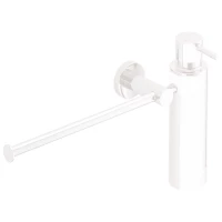 Полотенцедержатель с дозатором 34 см Colombo Design Plus W4975.BM