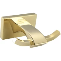 Крючок Gappo G0705-23 двойной, для ванны, золотой