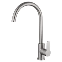 Смеситель для кухни Wonzon & Woghand WW-AE4554-BS никель матовый