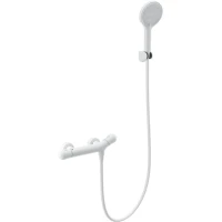 Термостат для душа Wonzon & Woghand WW-B2057-A-MW с душевым гарнитуром, белый матовый