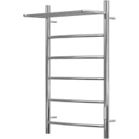 Полотенцесушитель электрический Point Афина П5 PN04858P 800x532, диммер правый, хром