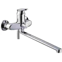 Смеситель для ванны D-Lin D147603 универсальный, с душевым гарнитуром, хром