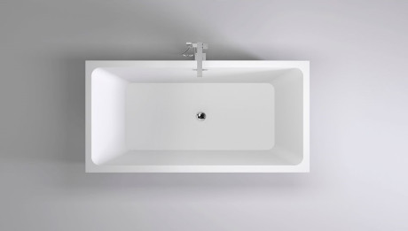 Акриловая ванна 160х80 см Black & White Swan 110SB00