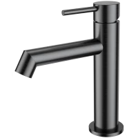 Смеситель для раковины Wonzon & Woghand WW-H1063-BGG  темный графит матовый