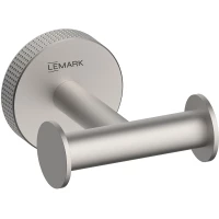 Крючок Lemark Beluga LMA-8011S-BN двойной, для ванны, никель матовый