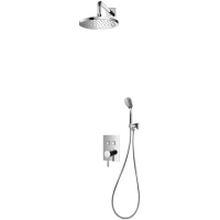 Душевой комплект 250 мм Omnires Y SYSY41GCCR