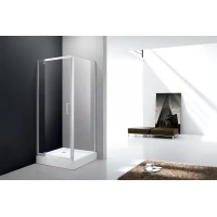 Душевой уголок Cezares Molveno MOLVENO-A-1-80-C-Cr-IV 80x80 см, профиль хром, стекло прозрачное