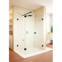Душевой уголок Riho Scandic NXT X204 G001086121 117,2x87,2 см R, профиль черный матовый, стекло прозрачное