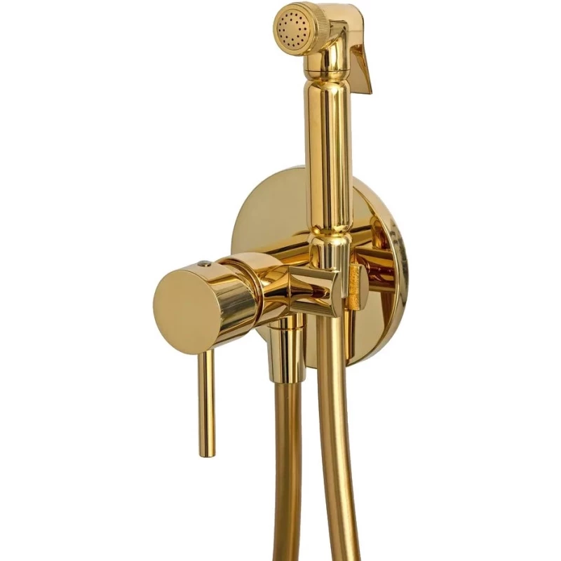 Гигиенический душ Remer X Style X65DO со смесителем, золотой