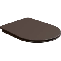 Сиденье для унитаза GSG Hit HICOPRSLTICR035 с микролифтом, какао матовый