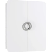 Шкаф подвесной белый матовый/дуб седой Aqwella Alicante Alic.04.06/Gray