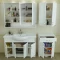 Комплект мебели белый глянец 121 см Санта Верона 700197 + CLASSIC120 + 700184 - 2