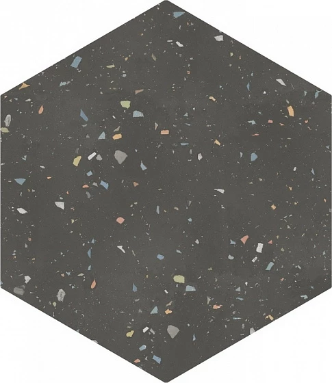Керамогранит DNA Tiles Terrazzo Graphite Colours 32x37