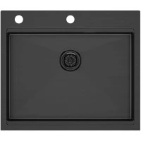 Кухонная мойка Paulmark Kroner-Pro вороненая сталь PM705951-GM