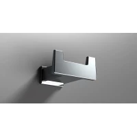Крючок Sonia Cube 166817 двойной, для ванны, хром