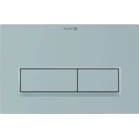 Кнопка смыва Kludi Unifix 32PP01O4 для инсталляции, голубой матовый