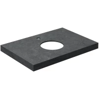 Столешница 70 см темно-серый матовый для накладных раковин Kerama Marazzi Canaletto Роверелла CN70.DL501320R