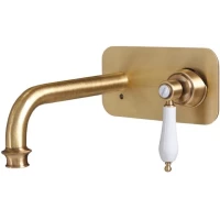 Смеситель для раковины Cezares APHRODITE-BLSM2-02-Bi встраиваемый, без донного клапана, бронза