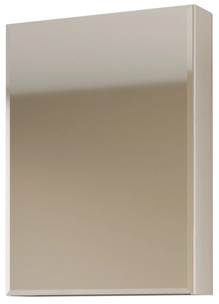 Зеркальный шкаф 60x80 см белый Marka One У37178