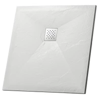 Душевой поддон из литьевого мрамора 90x90 см Grossman Strong GR-S19090Q