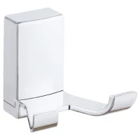 Крючок Haiba HB8805-2 двойной, для ванны, хром