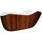 Акриловая ванна 172,5х79,5 см Lagard Teona Brown Wood lgd-tna-bw