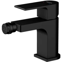 Смеситель для биде Aquatek Лира AQ1418MB без донного клапана, черный матовый