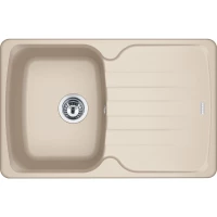 Кухонная мойка Fragranit Franke Antea AZG 611-78 бежевая 114.0537.772