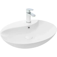 Раковина-чаша WeltWasser Elbach 1147 10000004583 55x46 см, накладная, белый