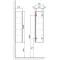 Пенал подвесной бетон L Jorno Incline Inc.04.120/P/Bet/JR - 4