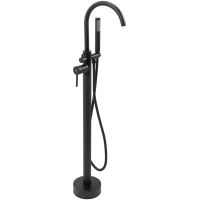 Смеситель напольный для ванны Rea Mono REA-B2714 черный матовый