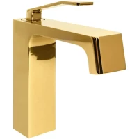 Смеситель для раковины Hansberge H1065GO золотой