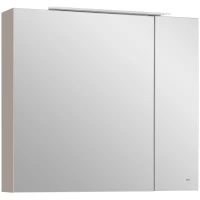 Зеркальный шкаф 80x70 см капучино Roca Oleta A857647515