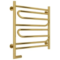 Полотенцесушитель электрический 600x600 золотой МЭМ левый Сунержа Элегия 2.0 03-5218-6060