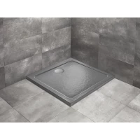 Акриловый поддон 80x80 см Radaway Doros C Stone Anthracite SDRC8080-01-64S
