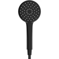 Душевая лейка Sancos Lotus SC6003MB 115 мм, 3 режима, черный матовый