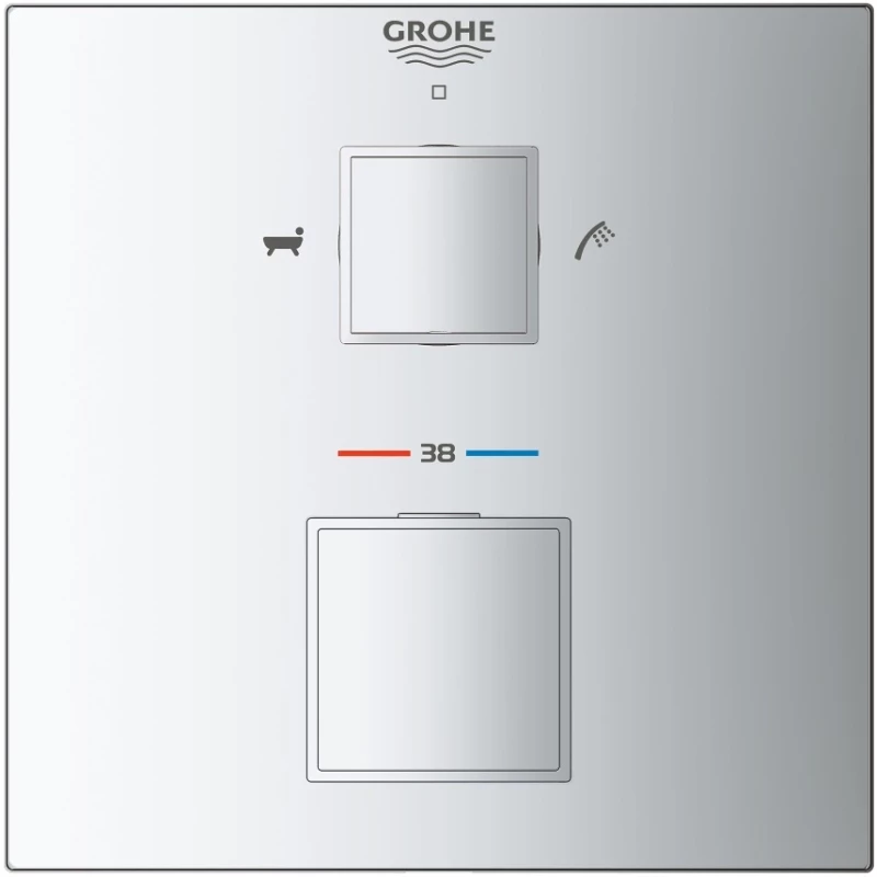 Термостат для ванны Grohe Grohtherm Cube 24155000