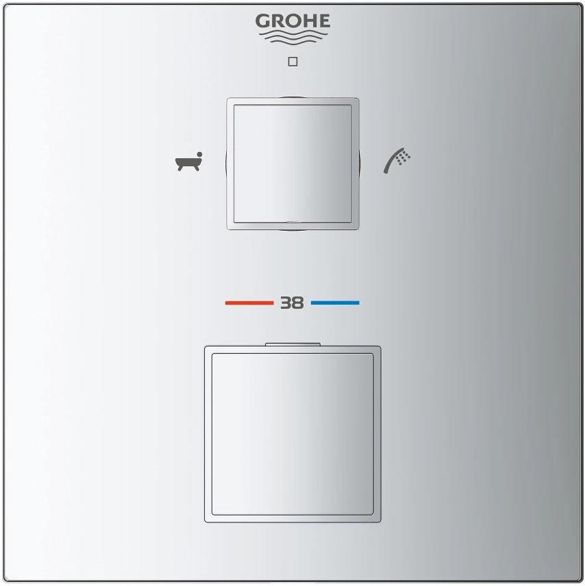 Термостат для ванны Grohe Grohtherm Cube 24155000 - фото 2
