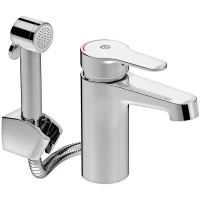 Смеситель для раковины с гигиеническим душем без донного клапана Gustavsberg Nordic3 GB41213461