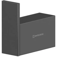 Крючок Whitecross Cubo CU2410GM для ванны, оружейная сталь
