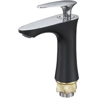 Смеситель для раковины G.Lauf LOT1-A010YB хром/черный матовый