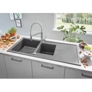 Изображение товара кухонная мойка grohe k400 серый 31643at0