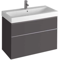 Тумба темно-серый матовый 89 см Geberit iCon 841391000