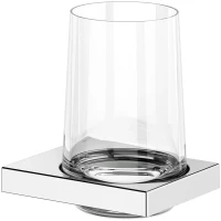 Стакан для зубных щеток KEUCO Edition 11 11150019000 настенный, хром
