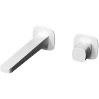 Смеситель для раковины WasserKRAFT Saale A9551.316 встраиваемый, белый матовый